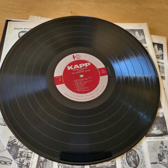 ROGER WILLIAMS Songs Of The Fabulous Fifties Double LP 1960 Kapp KXL 5000 LP4 - Picture 7 of 12